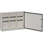 TITAN 5 Корпус металлический ЩРв-108 (3х36) 630х885х130мм IP31 серый (две двери)