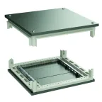                  Комплект, крыша и основание для окрашенных шкафов Optibox M, 300x800 мм
               