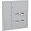 Корпус металлический ЩЭ-4-Э 36 IP31 (слабот. отсек слева) LIGHT