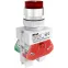 Кнопка ABLFP 22мм красная LED 24В AC/DC ВK-22