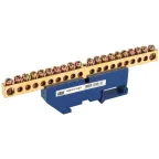                  Шина N ноль на DIN-изоляторах ШНИ-8х12-20-Д-С
               