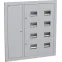 Корпус металлический ЩЭ-8-Э 36 IP31 (слабот. отсек слева) LIGHT