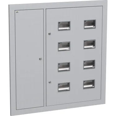Корпус металлический ЩЭ-8-Э 36 IP31 (слабот. отсек слева) LIGHT
