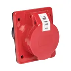 Розетка кабельная 16А 3Р+Е IP44 скрытая 380В 414