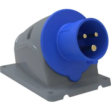 Вилка стационарная ССИ-513 16А 2Р+РЕ 220В IP44