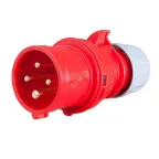                  Вилка кабельная 16А/400V/3P+E/IP44
               