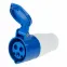 Розетка 213 переносная 2Р+РЕ 16А 220В IP44, REXANT