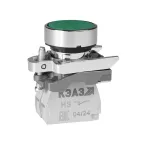                  Кнопка КМЕ4511мС-зеленый-1но+1нз-цилиндр-IP54-КЭАЗ
               