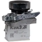                  Кнопка КМЕ4510мС-черный-1но+0нз-цилиндр-IP54-КЭАЗ
               
