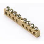 Шина нулевая 6х9 (8групп/центр) ШН-101