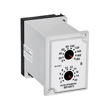 Реле времени ВЛ-50У3, 110В DC, 2-200 с, 1з+1р, IP40