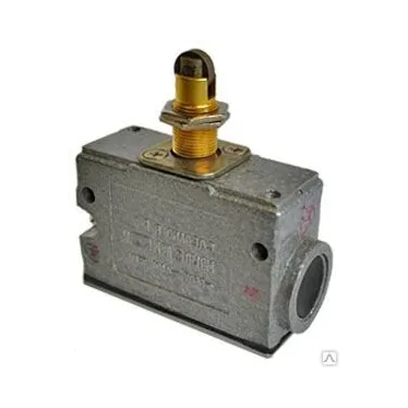 Микровыключатель МП 1313 У2 исп.03, IP54, толкатель с продольным расположением ролика, комбинированный, винт