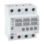                  Реле напряжения OptiRel D PVC-3-63 с ЖК-дисплеем и контролем тока 3Ф 63 А
               