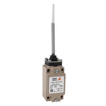 Выключатель концевой OptiLiS D4B-4187N пружина с наконечником пластиковым EN 50041 XCKJ107H29