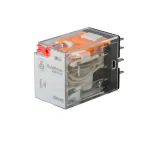                  Реле 12A 2CO 230VAC тест кнопка LED
               