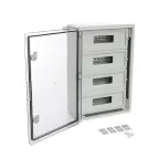                  Корпус пластиковый распределительный ЩРН-60 IP65 прозрачная дверь 600х400х200
               