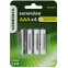 Батарейка щелочная Alkaline LR03/AAA (4шт/блистер) GENERICA