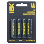                  Аккумулятор GREEN Ni-MH AA 2700мАч (4шт/блистер) IEK
               