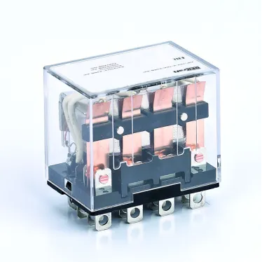 Промежуточное реле 4 контакта с LED индикацией 10А 6В DC ПР-102