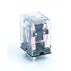                  Промежуточное реле 2 контакта с LED индикацией 5А 12В AC ПР-102
               