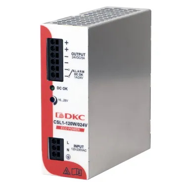 Источник питания ECO POWER, однофазный, 120Вт, 5А, 24В