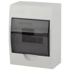                  Корпус пластиковый навесной ЭРА SIMPLE ЩРН-П-06 IP41 прозрачная крышка белый
               
