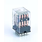 Промежуточное реле 4 контакта с LED индикацией 3А 127В DC ПР-102
