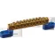 Шина нулевая на двух угловых изоляторах NBB-M812-10C2/B