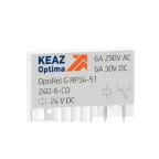 Реле промежуточное OptiRel G RP34-51-12D-6-CO