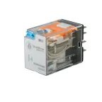                  Реле 6A 4CO 24VDC тест кнопка LED
               