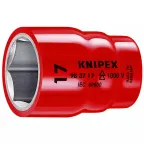                  Головка торцевая VDE 1000V DR 3/8 шестигранная 19 мм диэлектрическая
               