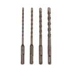                  Набор буров по бетону 5-6-8-10х160х100 мм, (упак - 4 шт.) SDS-plus
               