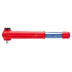                  Ключ динамометрический VDE 1000V DR 1/2 5 - 50 Н·м L-385 мм диэлектрический
               