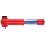                  Ключ динамометрический VDE 1000V DR 3/8 5 - 25 Н·м L-290 мм диэлектрический
               