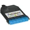 Кассета для кросса HD. OS2. MPO Female. 6xLC-Duplex (12 ОВ)