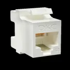                  Модуль Keystone RJ45 CAT6А неэкр180 градусов белый
               