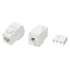                  Вставка Keystone Jack RJ-45(8P8C)кат 5eToollessбелая
               