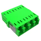                  Адаптер LC/APC-Quad, Senior/Senior, SC-footprint, ОS2, зеленый
               