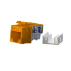                 Вставка Keystone Jack RJ-45(8P8C) категория 6 оранжевая
               