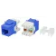 Вставка Keystone Jack RJ-45(8P8C) категория 5e синяя