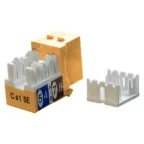 Вставка Keystone Jack RJ-45(8P8C) категория 5e оранжевая