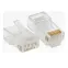 Коннектор RJ-45 TERACOM PRO неэкранированный 8P8C 30мкд Cat.6 универсальный (упак.20шт)