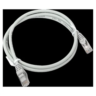 Патч-корд TERACOM PRO Cat.5E экранированный FTP оболочка LSZH серый (1.0м)