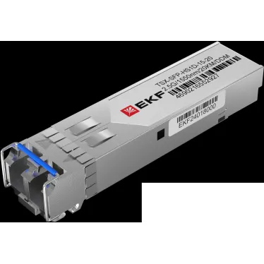 Модуль, оптический трансивер SFP 2,5 Гбит одинарное одномодовое оптоволокно 1550нм дальность 20км TSX