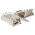                  Коннектор RJ-45 TERACOM экранированный 8P8C Cat.5E универсальный (упак.20шт)
               
