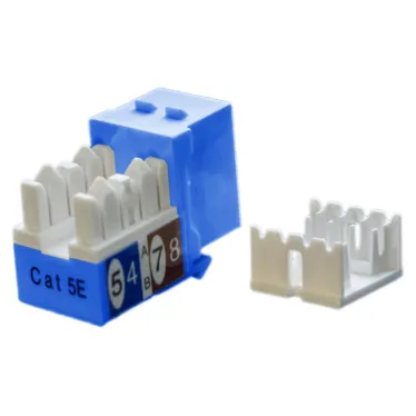 Вставка Keystone Jack RJ-45(8P8C) категория 5e синяя