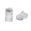 Коннектор RJ-45 под витую пару категория 5e неэкранированный универсальный (100 шт в упак.) WRline