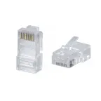                  Коннектор RJ-45 под витую пару категория 5e неэкранированный универсальный (100 шт в упак.) WRline
               