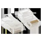                  Коннектор RJ-45 TERACOM неэкранированный 8P8C Cat.5E универсальный (упак.10шт)
               