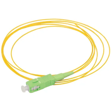 Пигтейл (шнур оптический коммутационный) монтажный (SM) 9/125 (OS2) SC/APC LSZH 1.5м